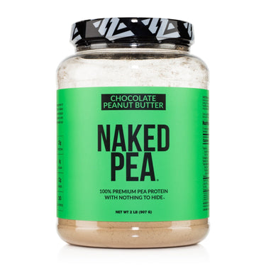 Chocolate Peanut Butter Pea Protein Powder | Naked Pea - 2LB